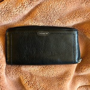 Coach leather wallet